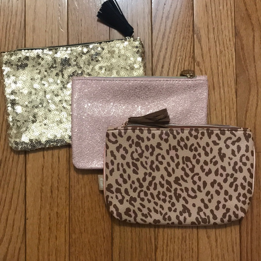 Makeup Travel Bags Set of 3 Ipsy NWOT